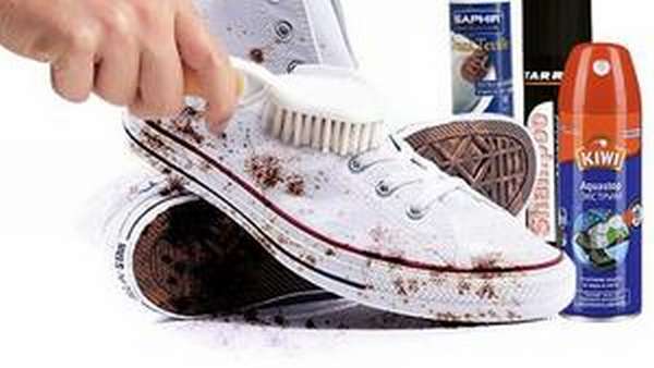 Способы очистки белых кроссовок